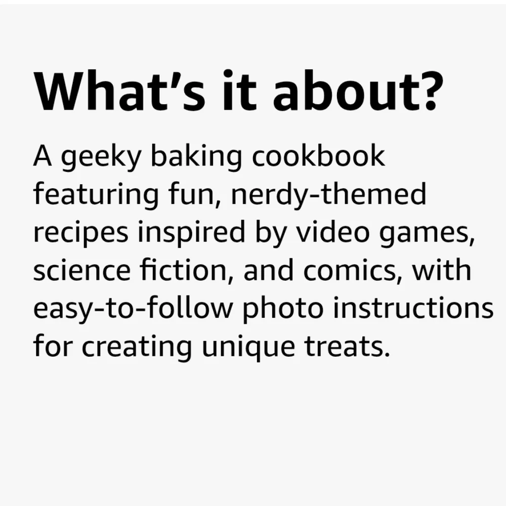 The Nerdy Nummies Cookbook: Sweet Treats for the Geek in All of Us